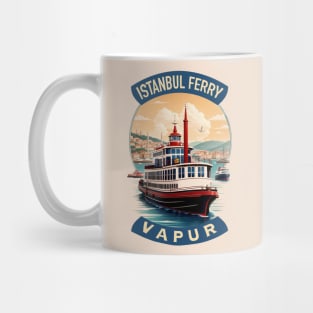 Istanbul ferry turkey Mug